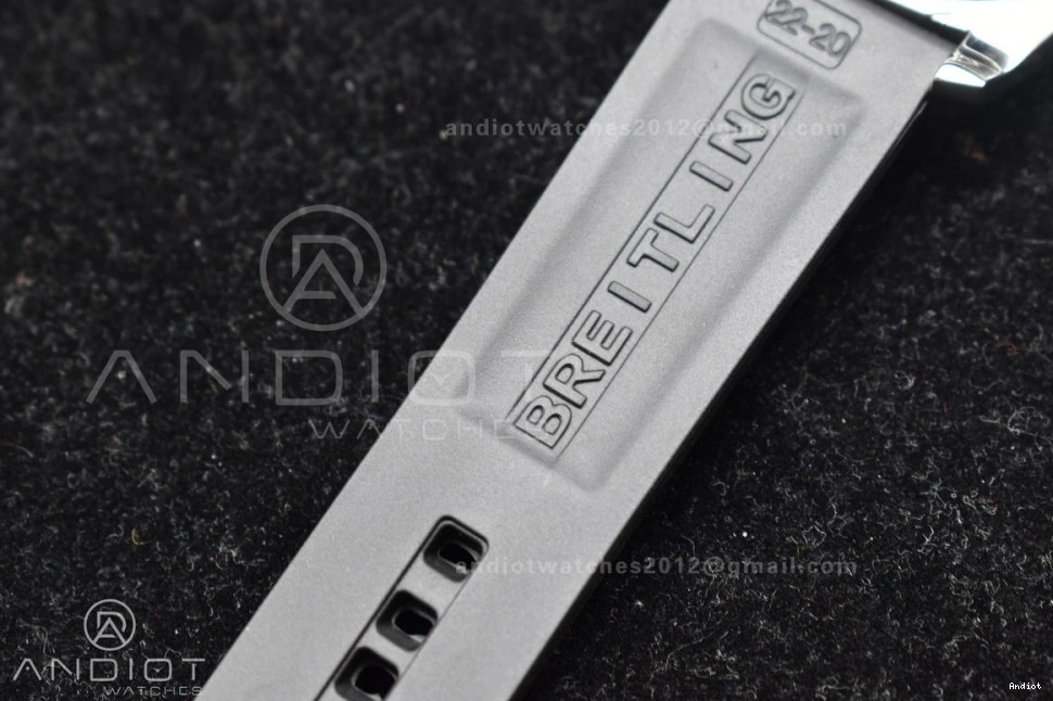 Dial With Bezel A2824 Edition Superocean Automatic On Black Orange 1:1 Strap 44 And Rehaut Best Black Rubber BLSF 1105